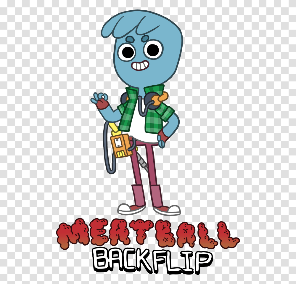 Meatball Backflip The Worlds Coolest Super Hero Cartoon, Bird, Animal, Toy, Hand Transparent Png