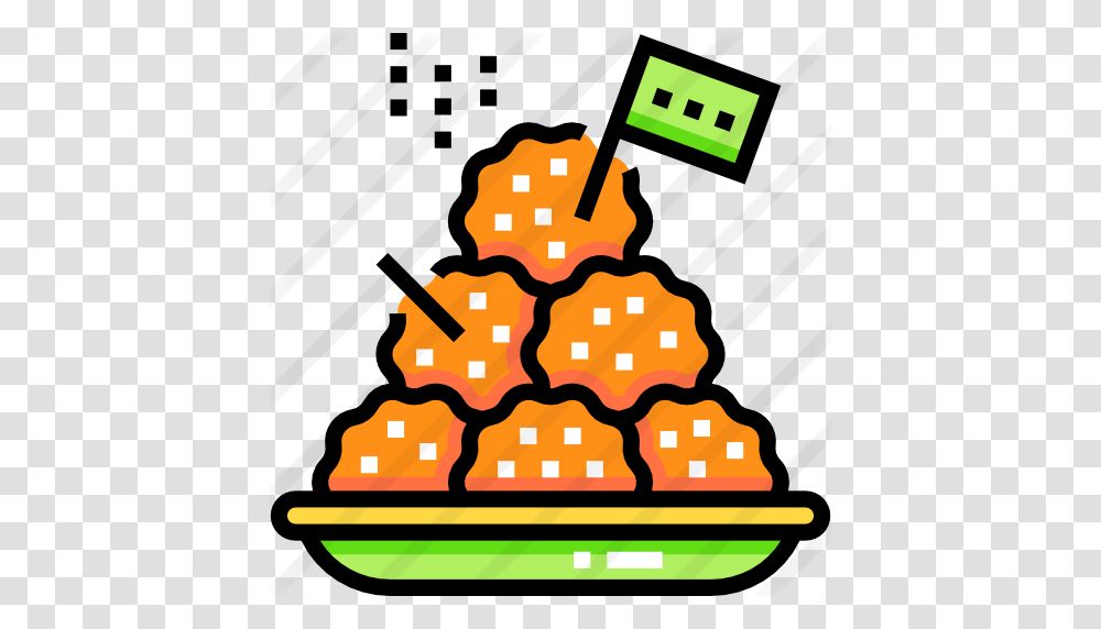 Meatball, Bowl, Food, Pac Man Transparent Png