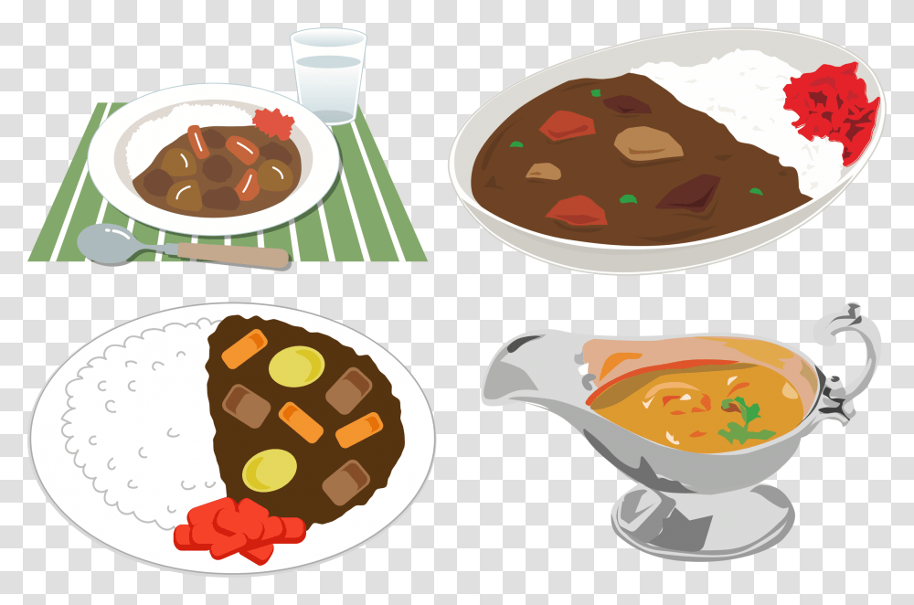 Meatball Curry Rice Food Clipart, Meal, Bowl, Dish, Soup Bowl Transparent Png
