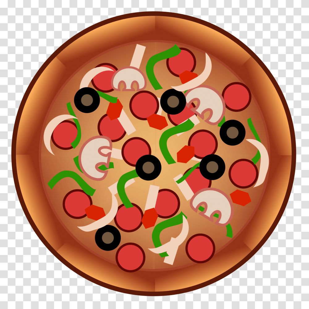 Пицца мультяшная