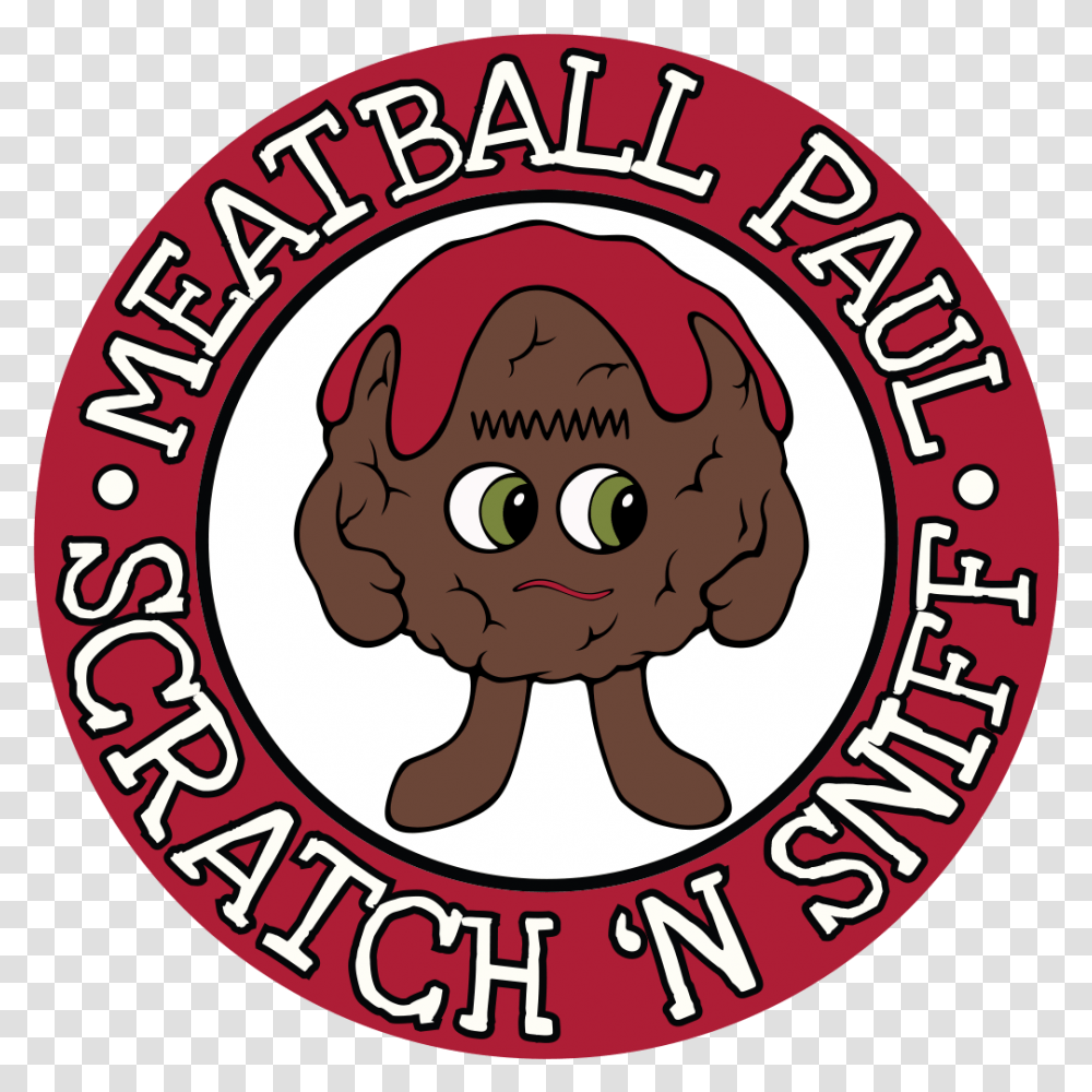 Meatball Sub Whiffer Stickers Scratch Amp Sniff Stickers, Logo, Label Transparent Png