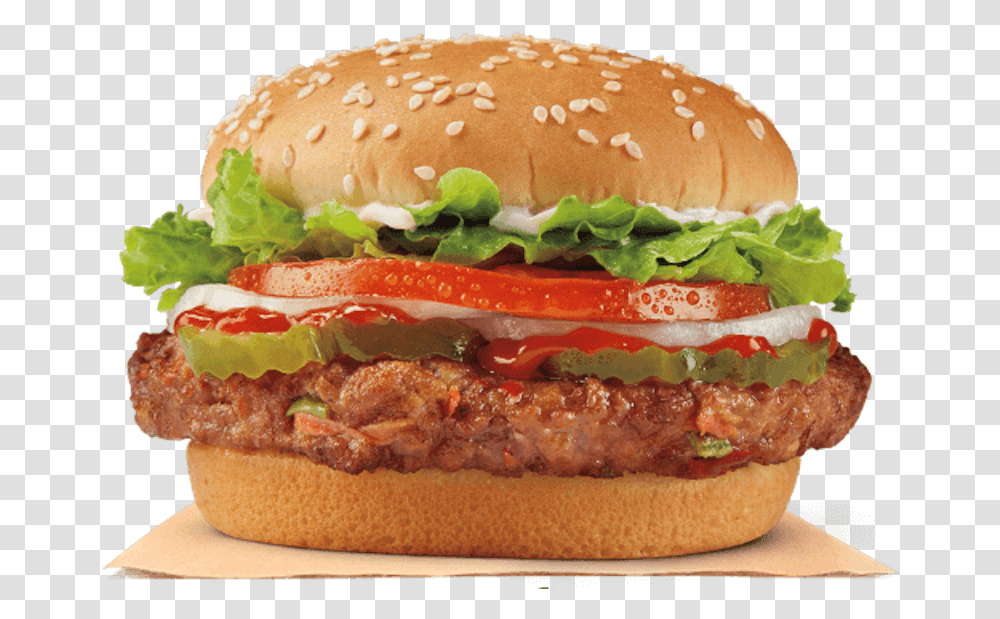 Meatless Meals At America's Top 10 Fast Food Restaurants Morning Star Veggie Burger Calories, Sesame Transparent Png