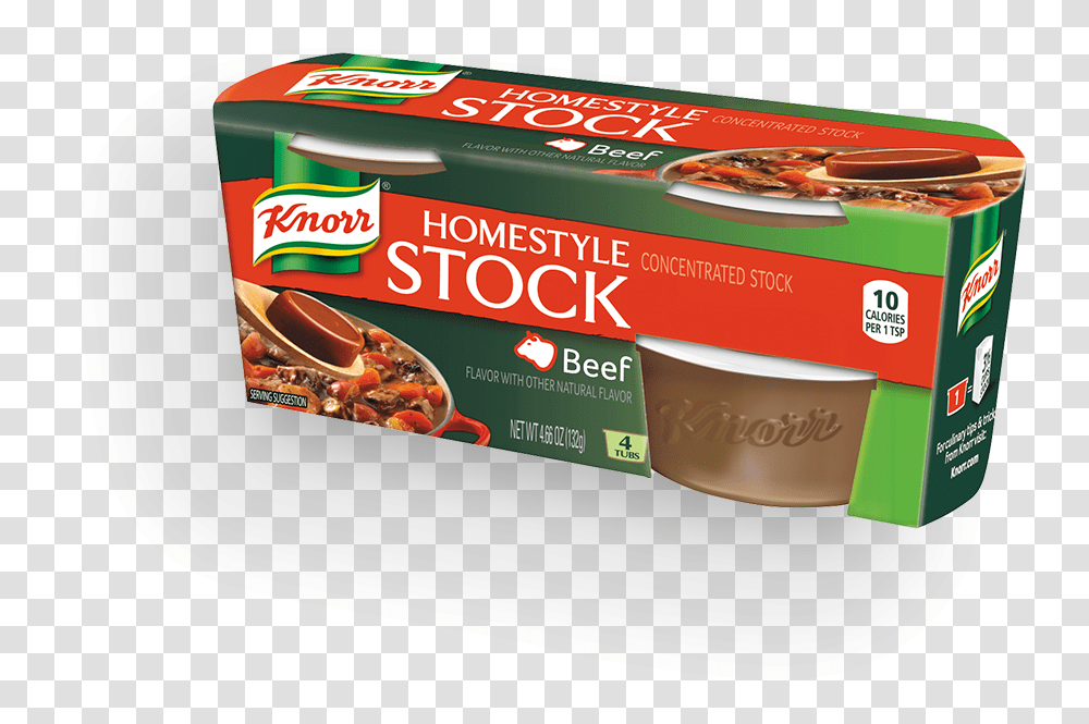 Meatloaf Knorr Stock, Food, Tin, Label, Aluminium Transparent Png