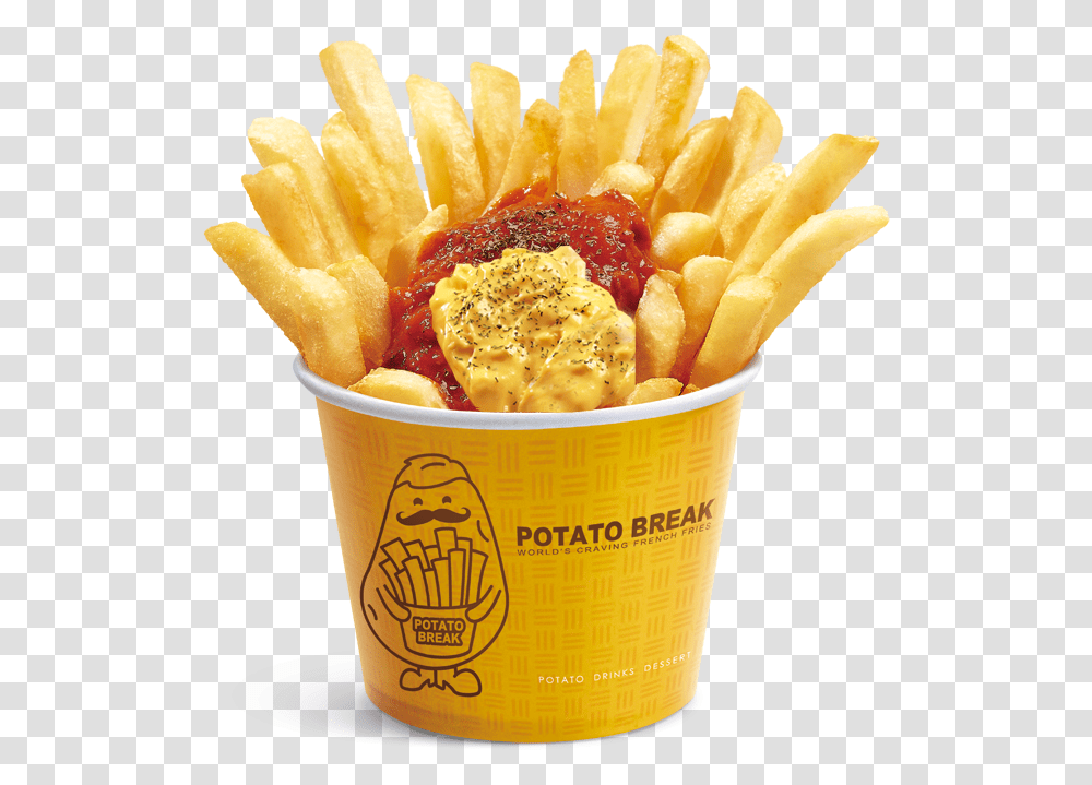 Meaty Cheese Fries French Fries With Cheese Powder, Food Transparent Png