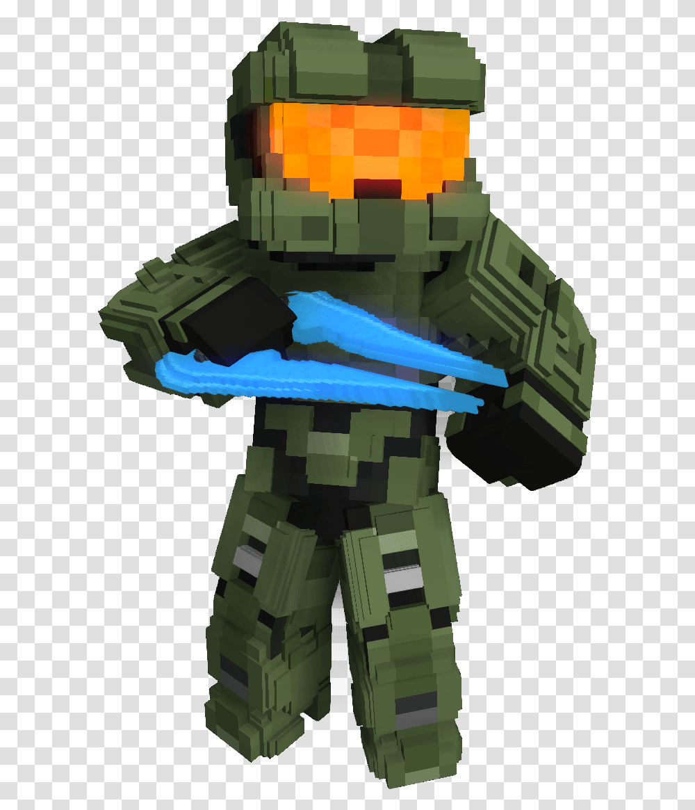 Mecha, Toy, Halo, Minecraft Transparent Png