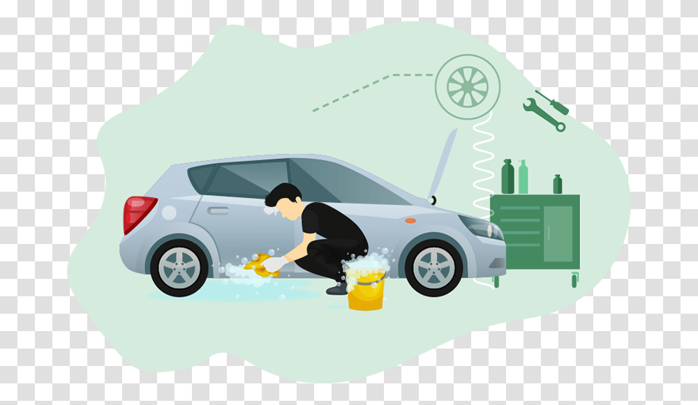 Mechanic Car Tools, Vehicle, Transportation, Person, Car Wash Transparent Png