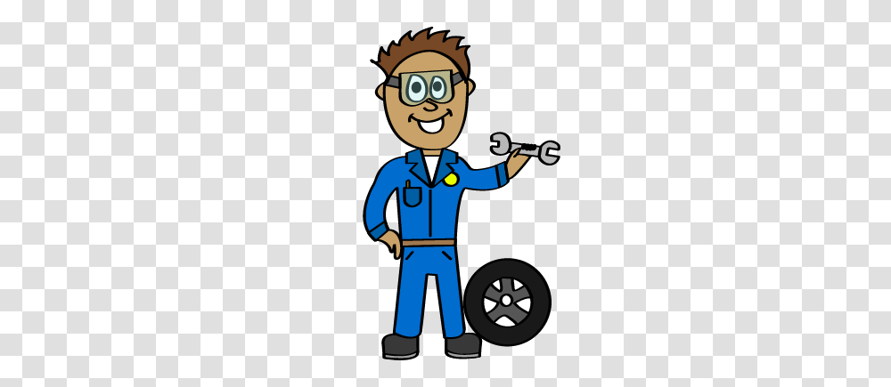 Mechanic Clipart Free Clip Art Images, Worker, Cleaning Transparent Png
