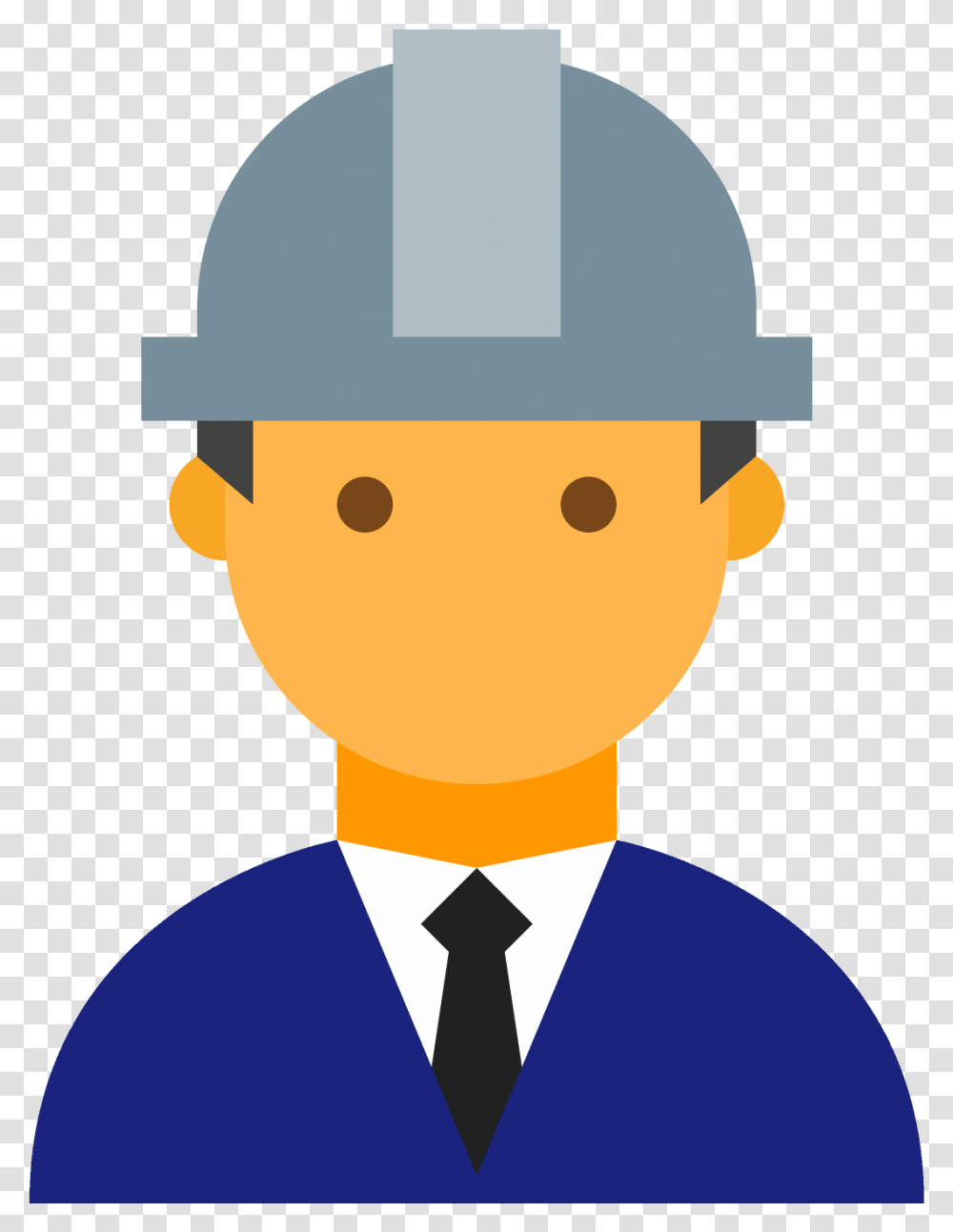 Mechanical Engineer Clipart Supply Chain Manager Icon, Apparel, Helmet, Hardhat Transparent Png