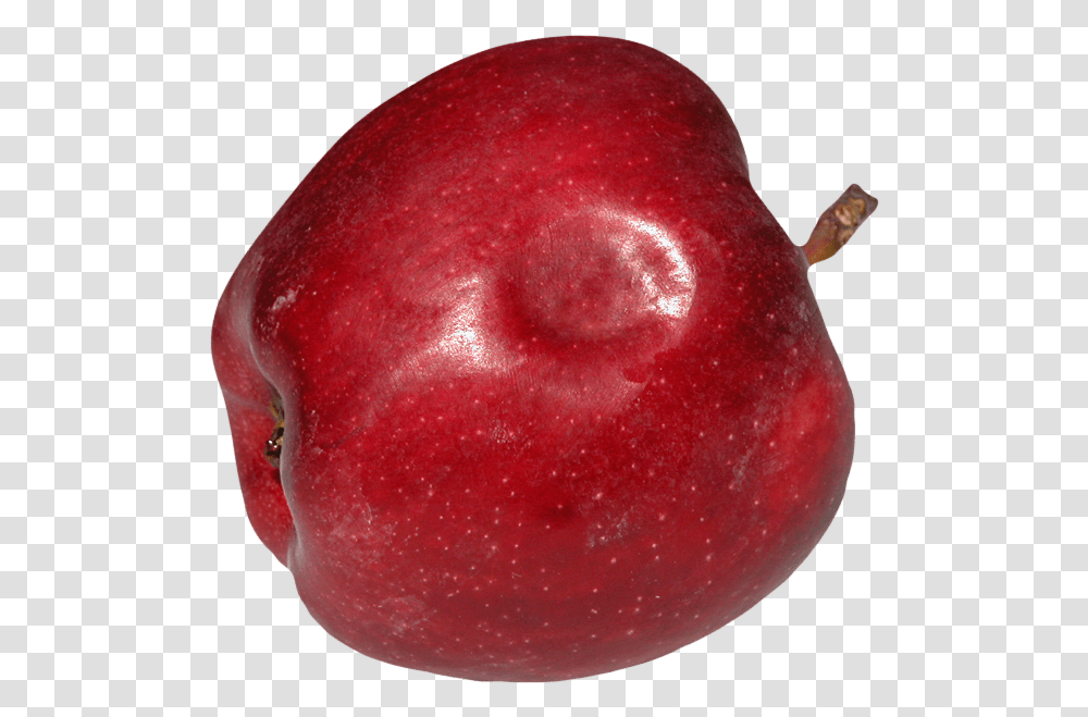 Mechanical Field Injury Apple With A Bruise, Fruit, Plant, Food, Plum Transparent Png