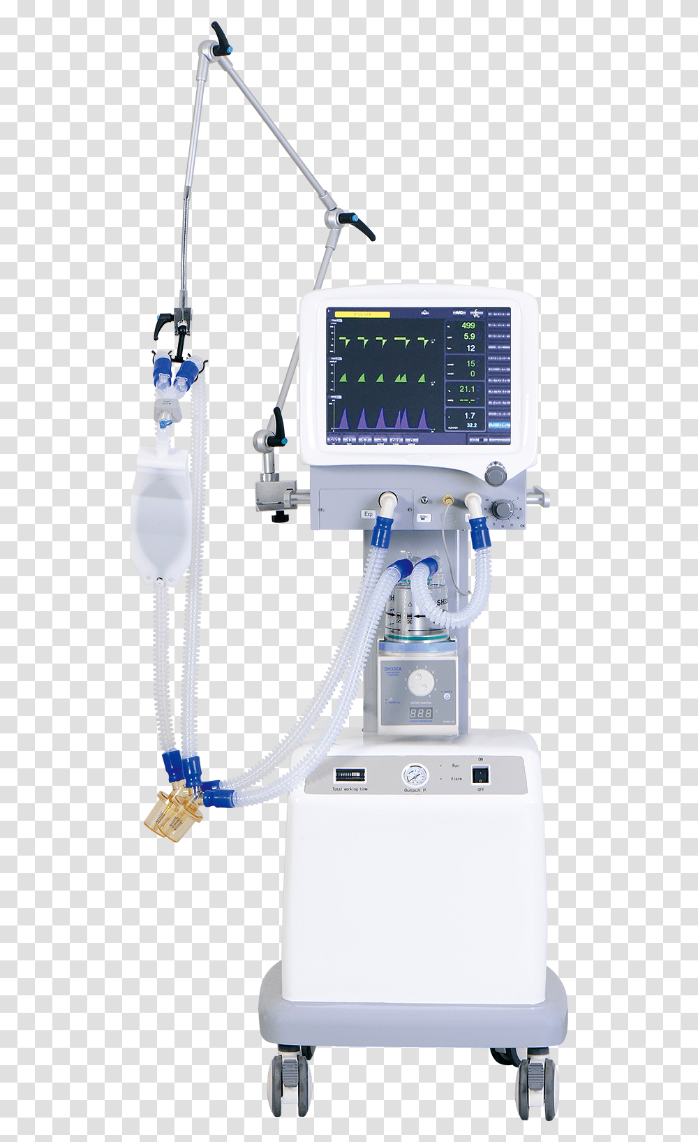 Mechanical Ventilator, Tool, Clinic, Lab, Hospital Transparent Png