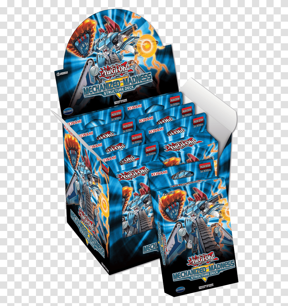 Mechanized Madness Structure Deck, Food, Candy, Sweets, Confectionery Transparent Png