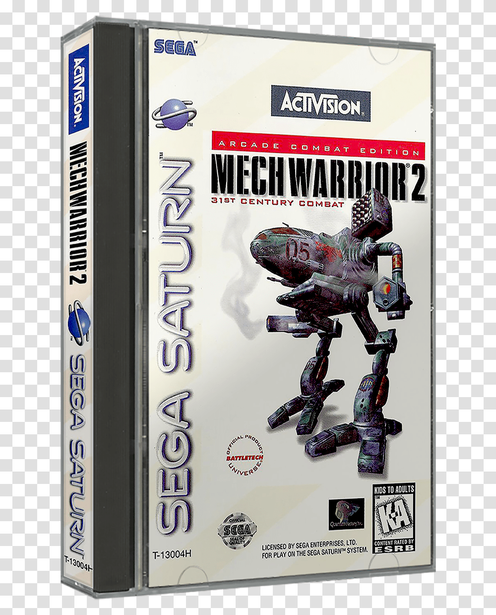 Mechwarrior 2 Sega Saturn, Poster, Advertisement, Robot, Person Transparent Png