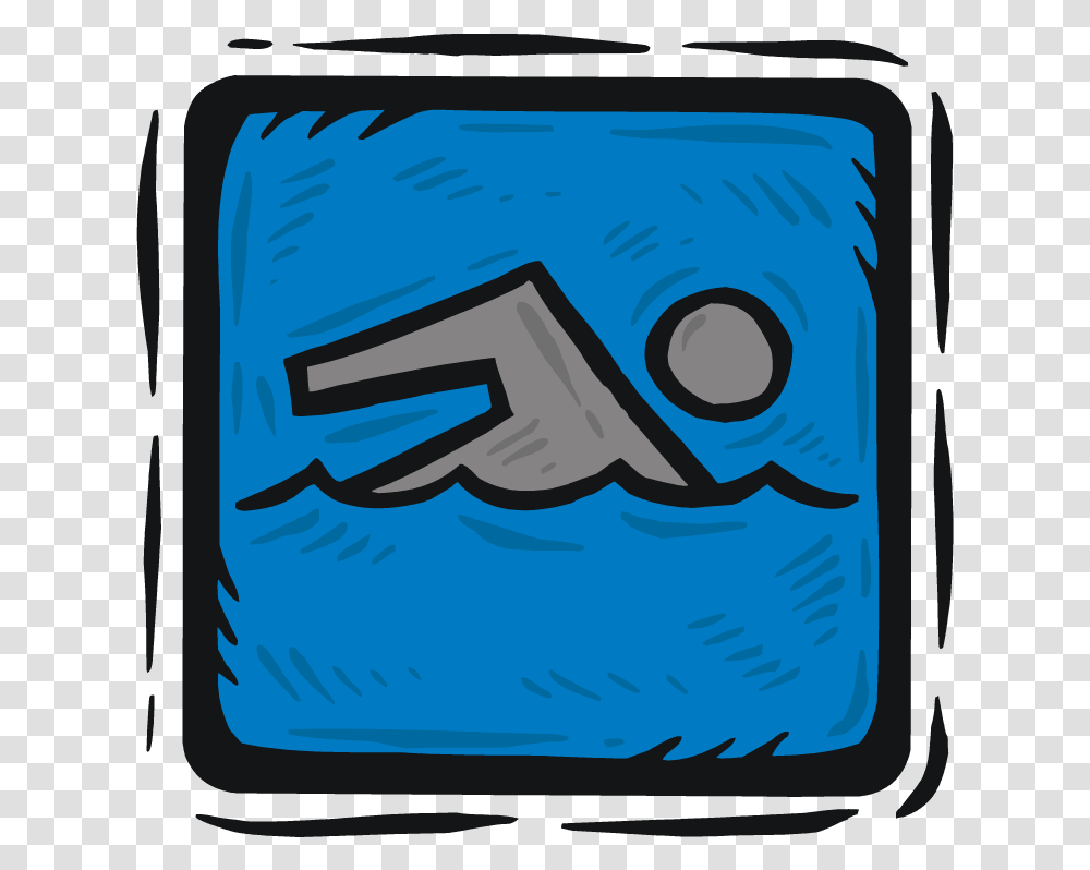 Medal Clipart Olympic Swimmer Signs Of People Swimming, Monitor, Screen, Electronics, TV Transparent Png