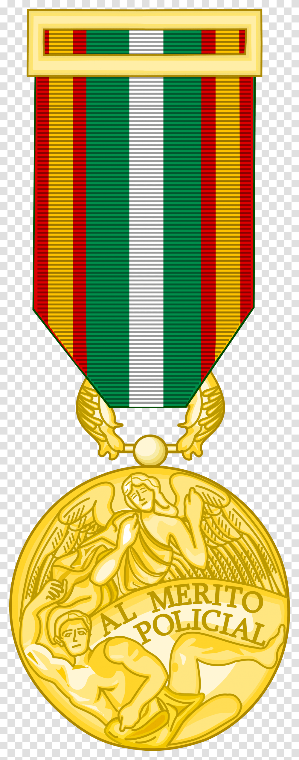 Medal Clipart Svg Medal Of Police Merit Greece, Trophy, Gold, Logo Transparent Png