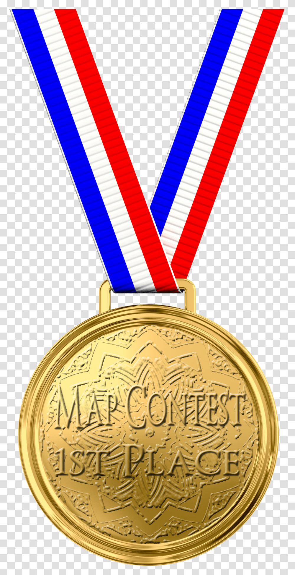Medal, Gold, Trophy, Gold Medal, Locket Transparent Png