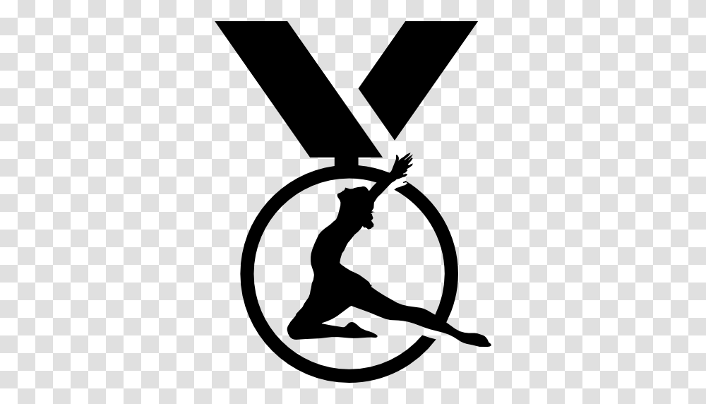 Medal Gymnastics Medal Variant Gymnastics Medal Gymnast Icon, Gray, World Of Warcraft Transparent Png