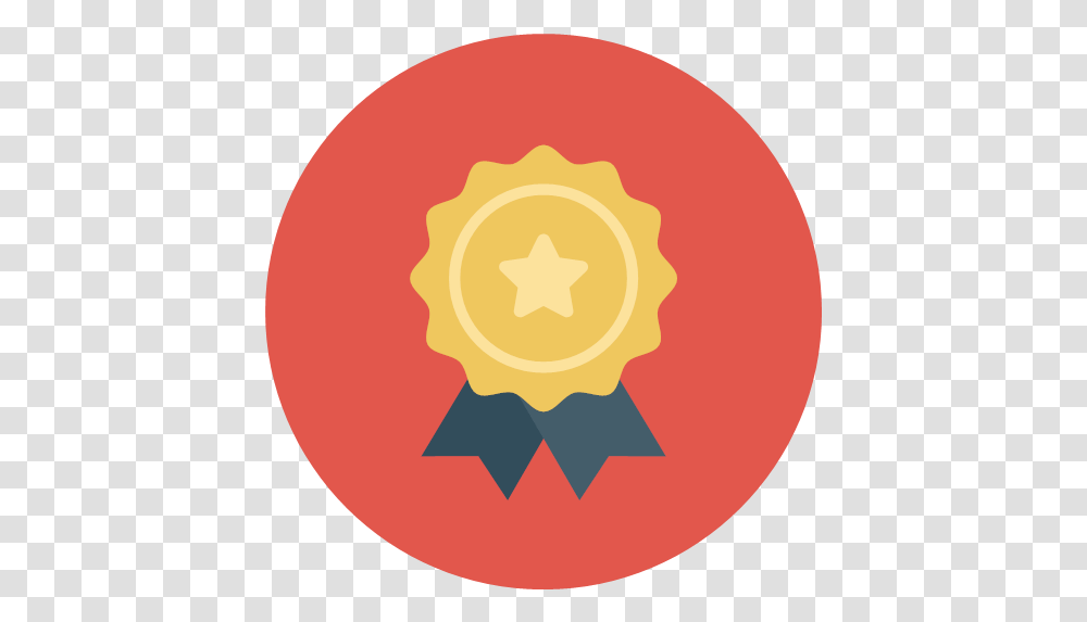 Medal Icon Circle Medal Icon, Logo, Symbol, Trademark, Gold Transparent Png