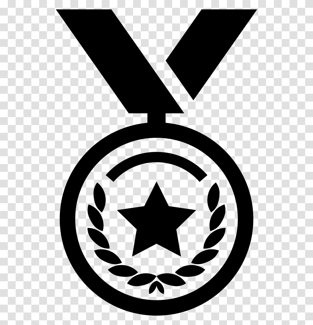 Medal Of Circular Shape With A Star Hanging Of A Ribbon Chambers Usa Awards 2017, Star Symbol, Rug Transparent Png