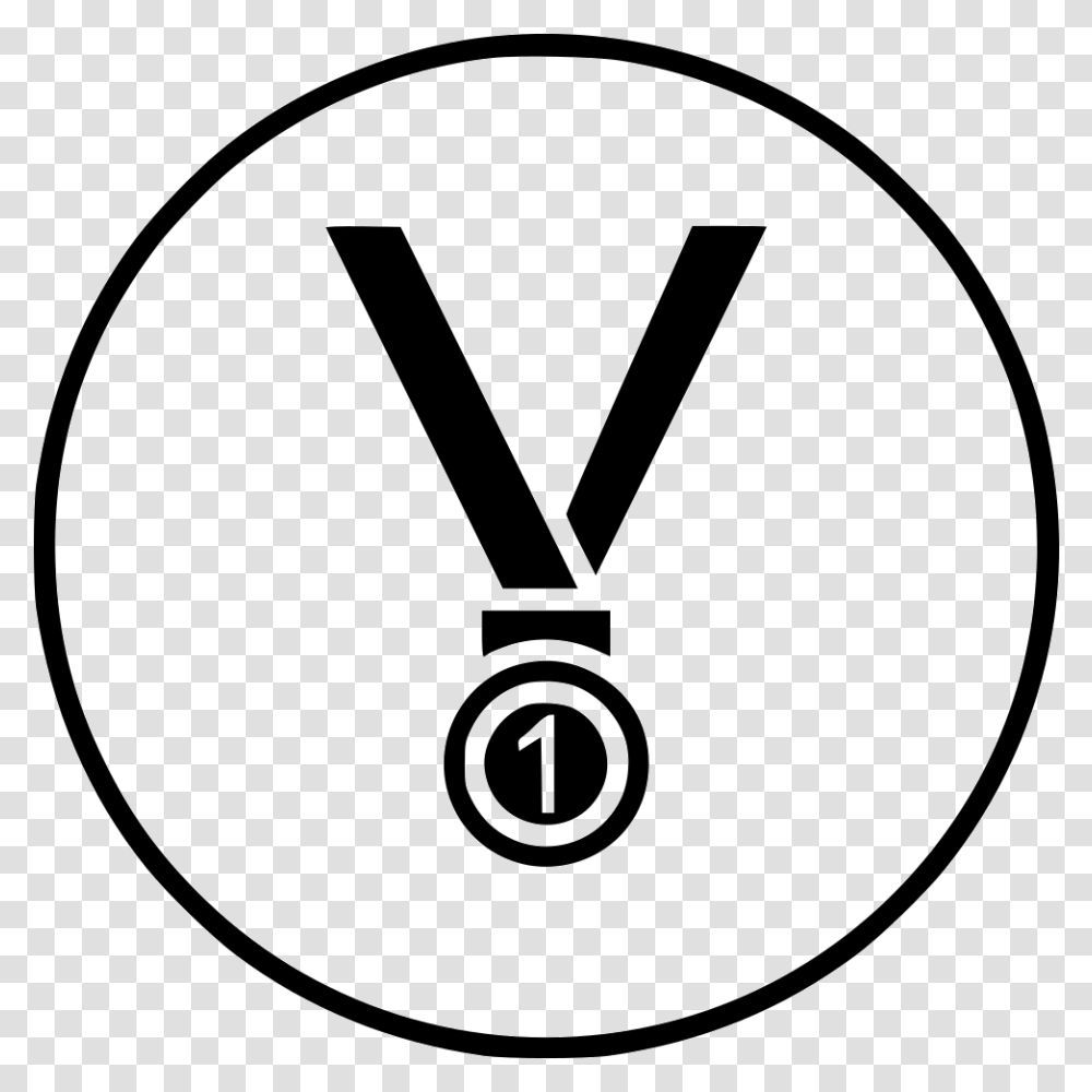Medal Position Trophy Winner Gold First Award, Disk, Sign, Logo Transparent Png