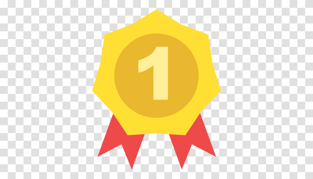 Medal Pride Prize Icon With And Vector Format For Free, Number, Gold Transparent Png