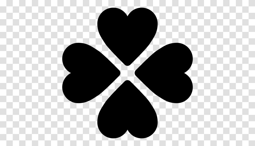 Medal With Four Leaf Clover Icon, Gray, World Of Warcraft Transparent Png