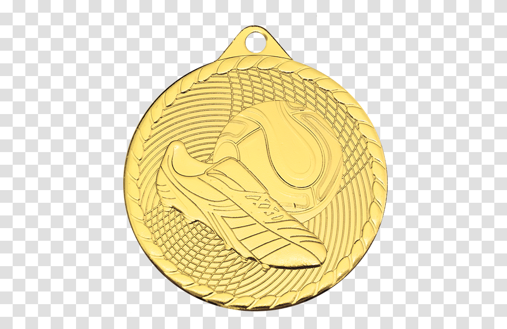 Medalla Ftbol Circle, Gold, Gold Medal, Trophy, Coin Transparent Png