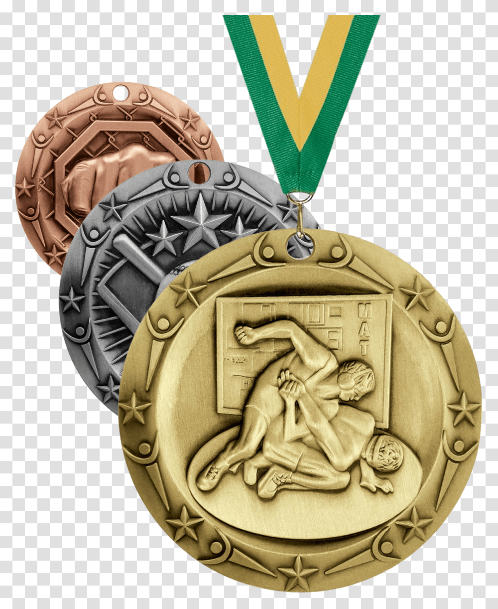Medals, Gold, Trophy, Gold Medal Transparent Png