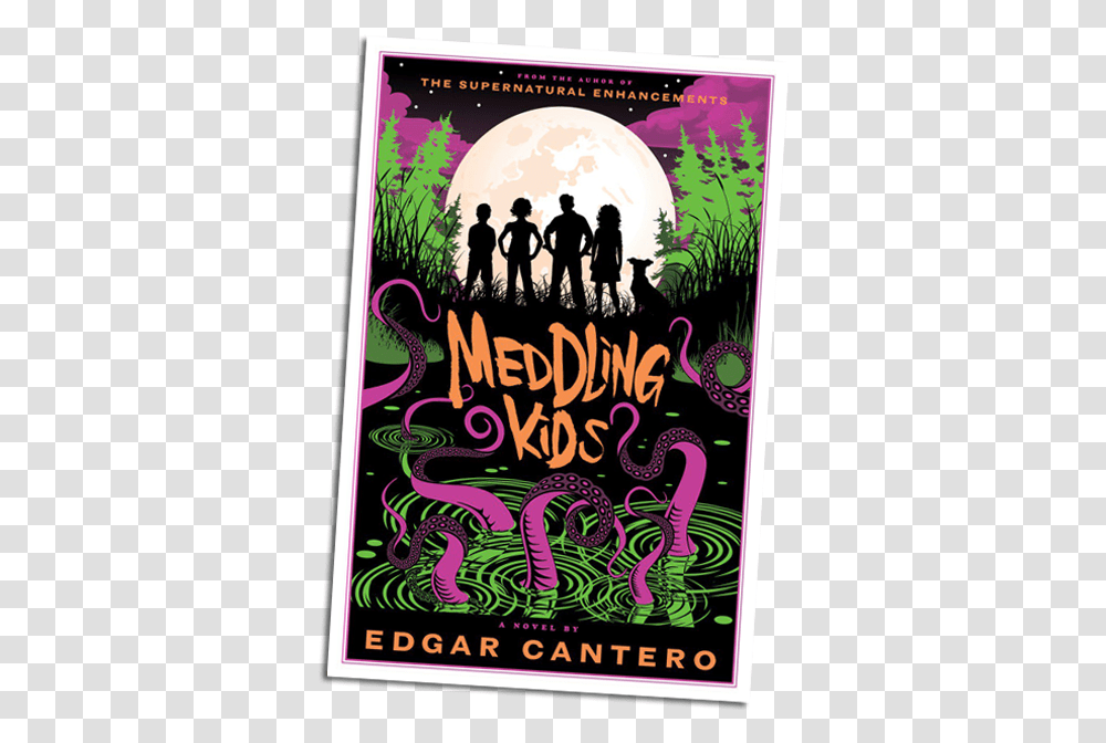Meddling Kids By Edgar Cantero, Person, Human, Poster, Advertisement Transparent Png