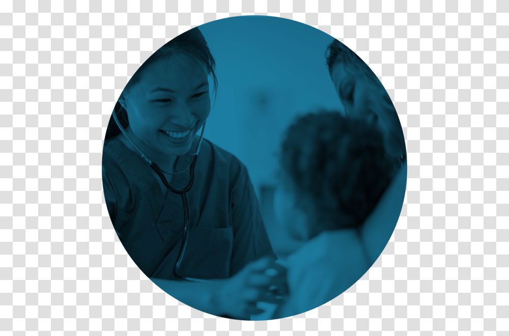 Medhost Nurse Circle Image Circle, Person, Window, Fisheye, Sphere Transparent Png