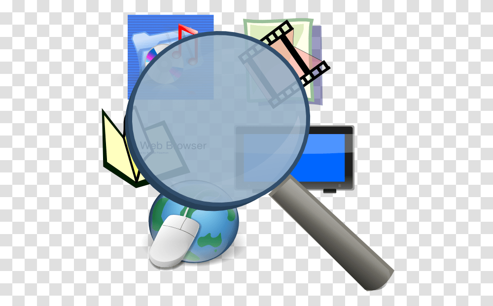 Media Detective Clip Art, Magnifying Transparent Png