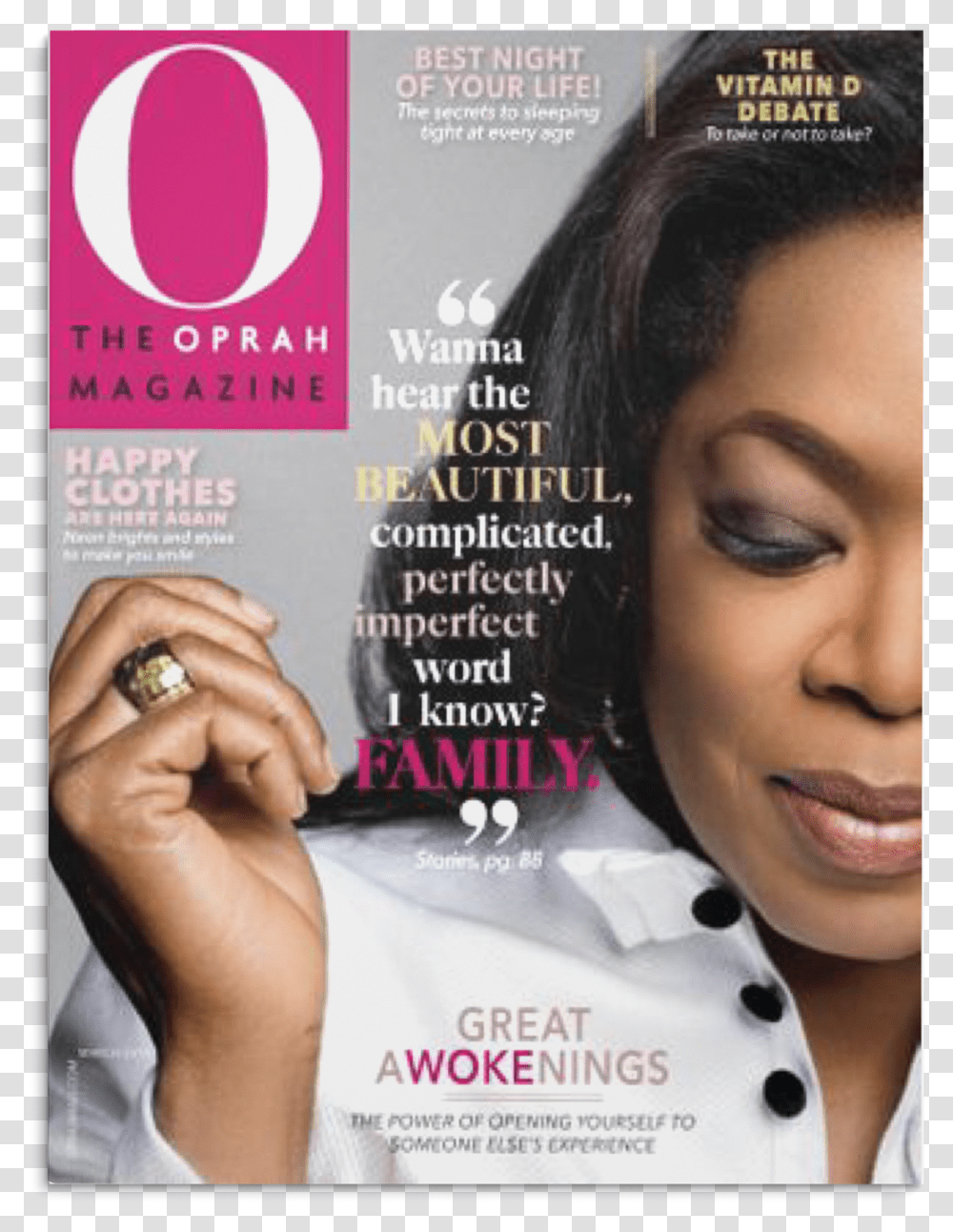 Media Image 2019 Talbots Oprah Collection, Magazine, Person, Human, Tabloid Transparent Png