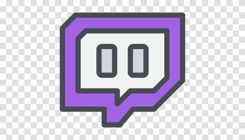 Media Network Social Twitch Icon, Pac Man Transparent Png