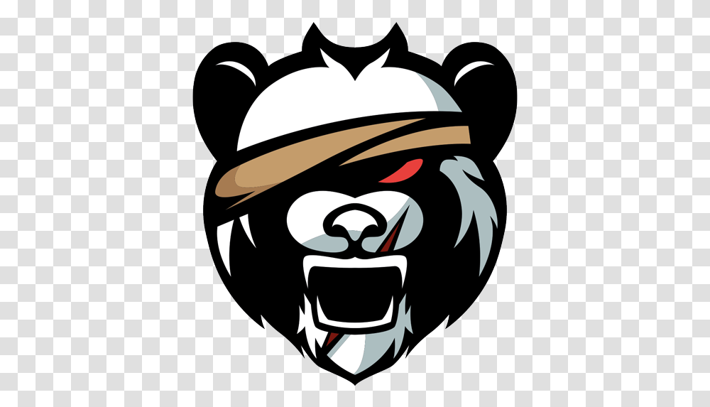 Media Panda Logo, Symbol, Trademark, Stencil, Pirate Transparent Png