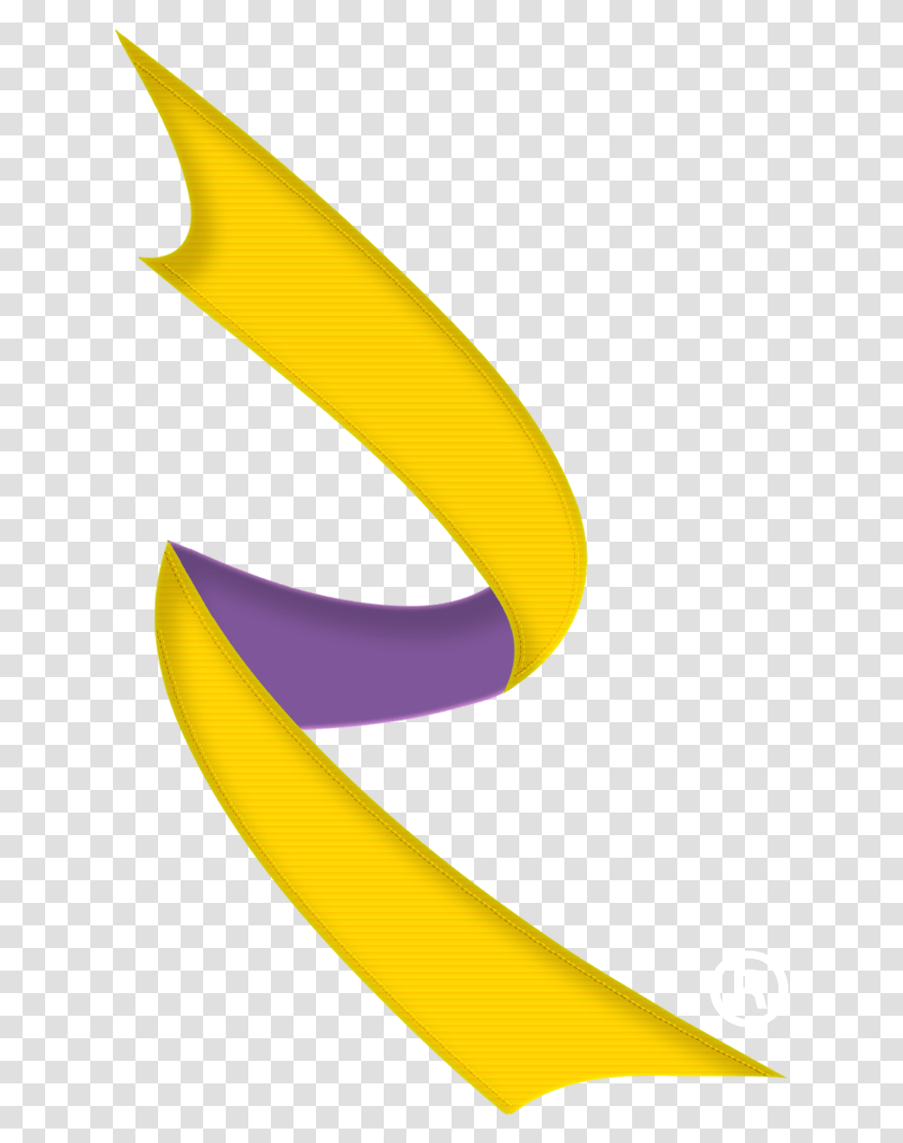 Media Resources Logos And Graphics Yellow Ribbon Clip Art, Plant, Banana, Fruit, Food Transparent Png