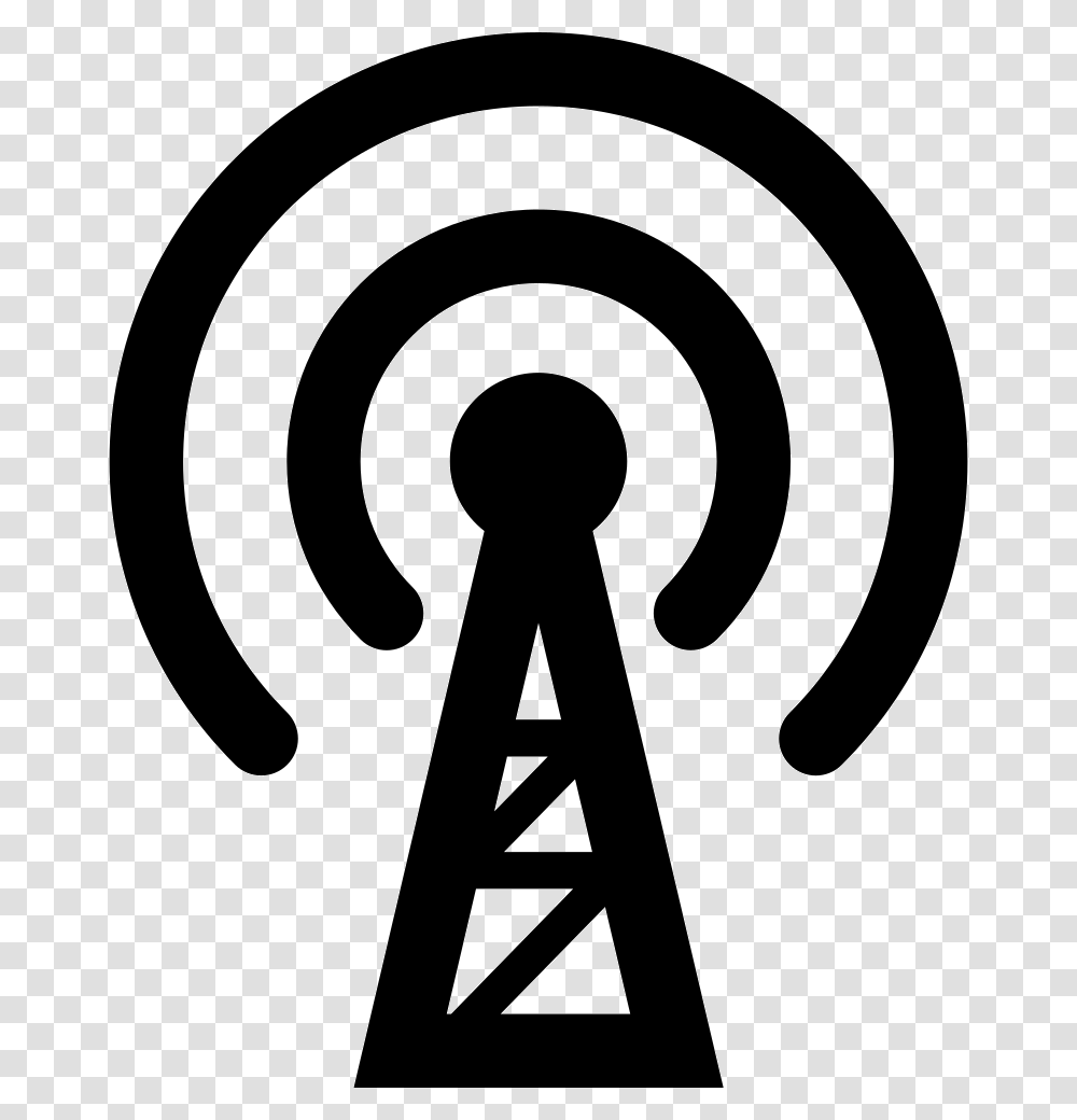Media Signal Tower Signal Tower Icon, Spiral, Stencil Transparent Png