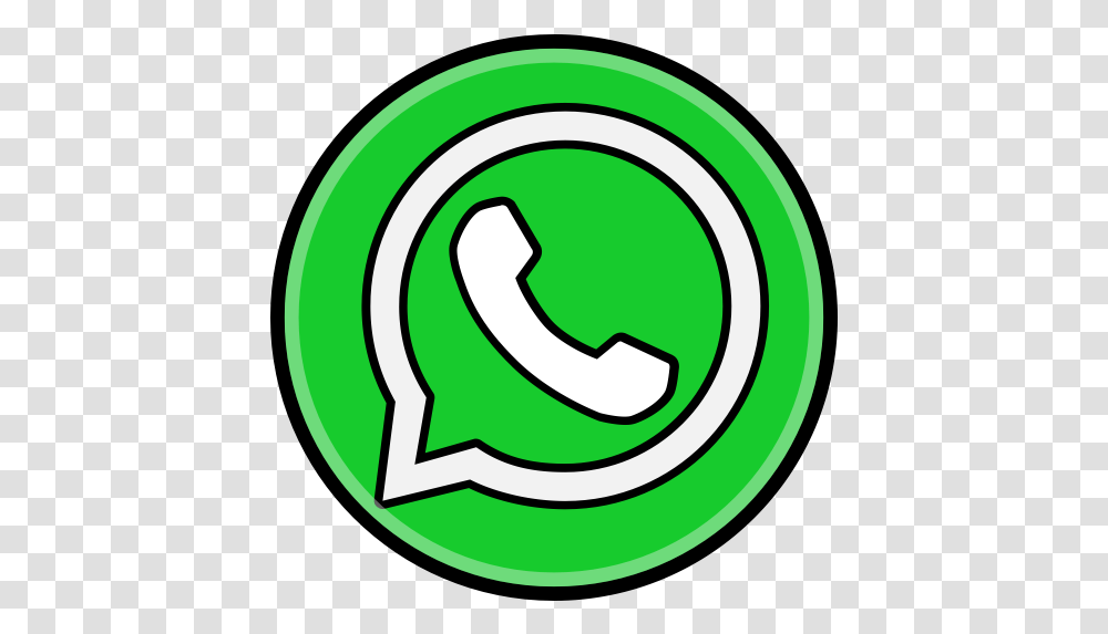 Media Social Whatsapp Icon Whatsapp, Symbol, Text, Alphabet, Logo Transparent Png