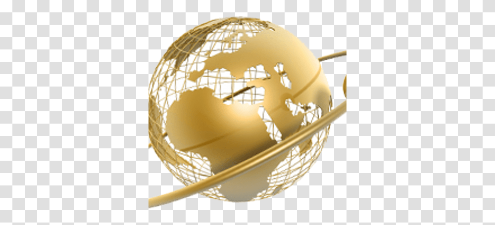 Media Tweets By Incredesigns Twitter Gold Globe, Planet, Outer Space, Astronomy, Universe Transparent Png