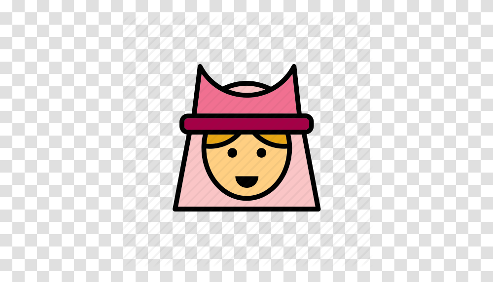 Mediaeval Medieval Middle Ages Princess Queen Times Woman Icon, Apparel, Performer, Hat Transparent Png