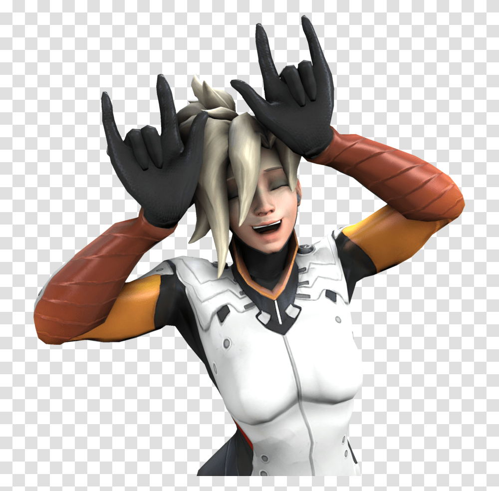 Medic And Mercy Sfm, Costume, Apparel, Person Transparent Png