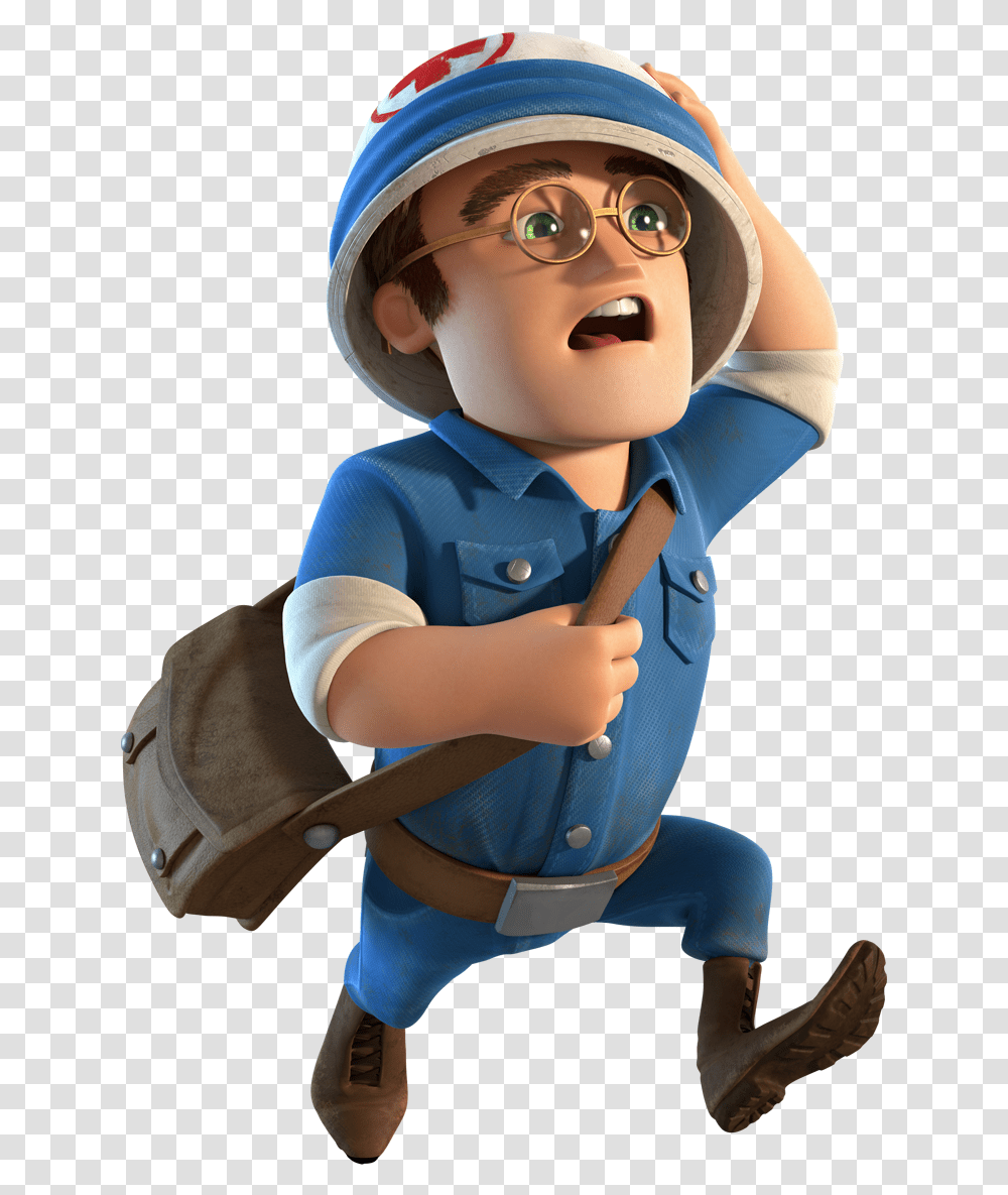 Medic Boom Beach Download Boom Beach Characters, Person, Human, Figurine, Finger Transparent Png