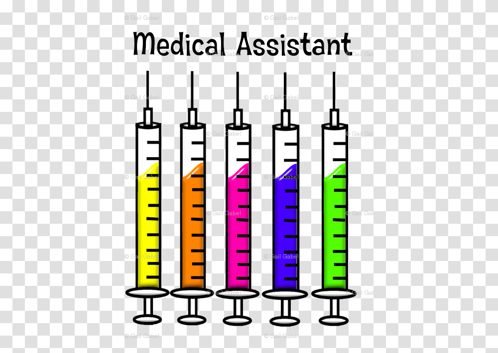 Medical Assistant Syringes Wallpaper Medical Assistant Free Clipart, Plot, Diagram, Measurements, Number Transparent Png