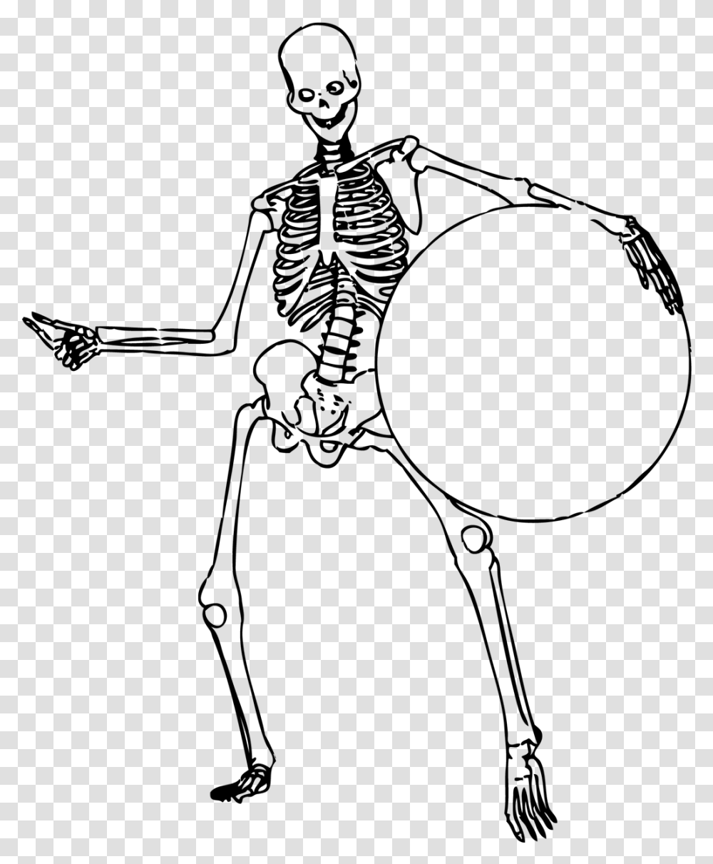 Medical Body Outline At Skeleton, Nature, Outdoors, Astronomy, Outer Space Transparent Png