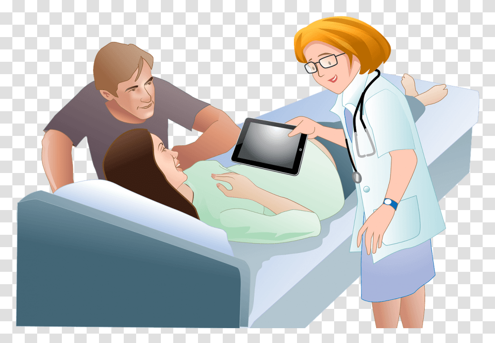 Medical Care During Pregnancy Cartoon, Person, Patient, Helmet Transparent Png