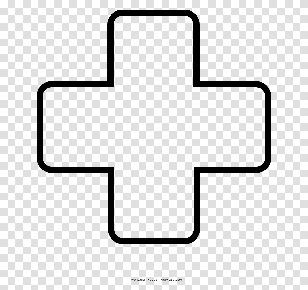 Medical Cross Coloring, Gray, World Of Warcraft Transparent Png