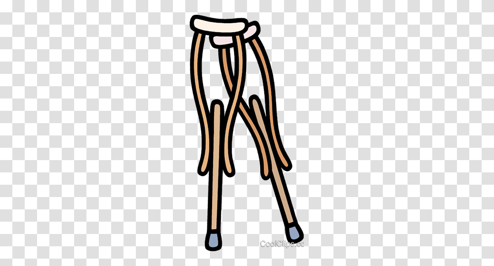 Medical Crutches Royalty Free Vector Clip Art Illustration, Mansion, House, Housing, Building Transparent Png