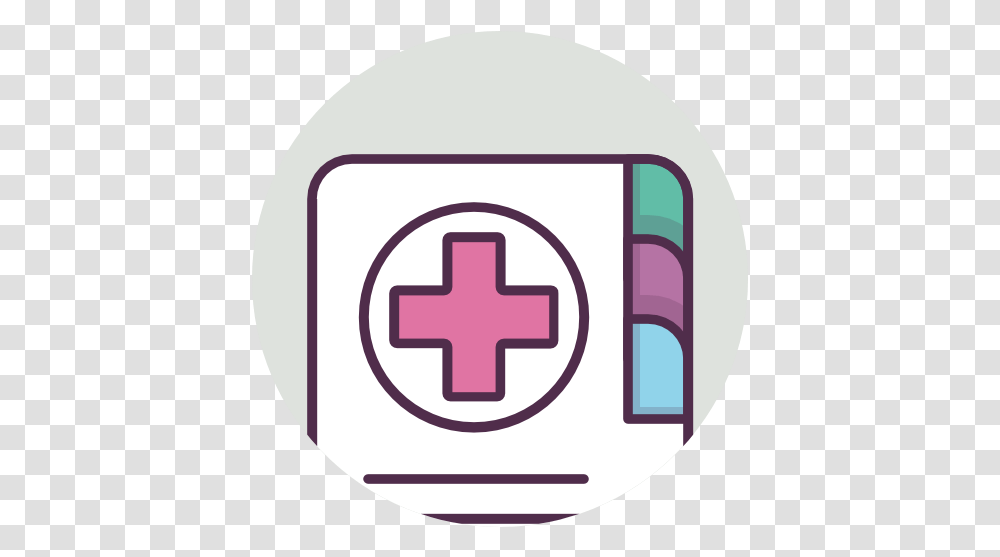 Medical Diary Phone Book Free Icon Of Medicine Vol9icons Libreta Medica, First Aid, Logo, Symbol, Trademark Transparent Png