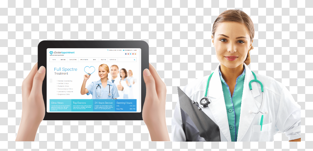 Medical Doctor Female Doctors Images Download, Person, Human, Computer, Electronics Transparent Png