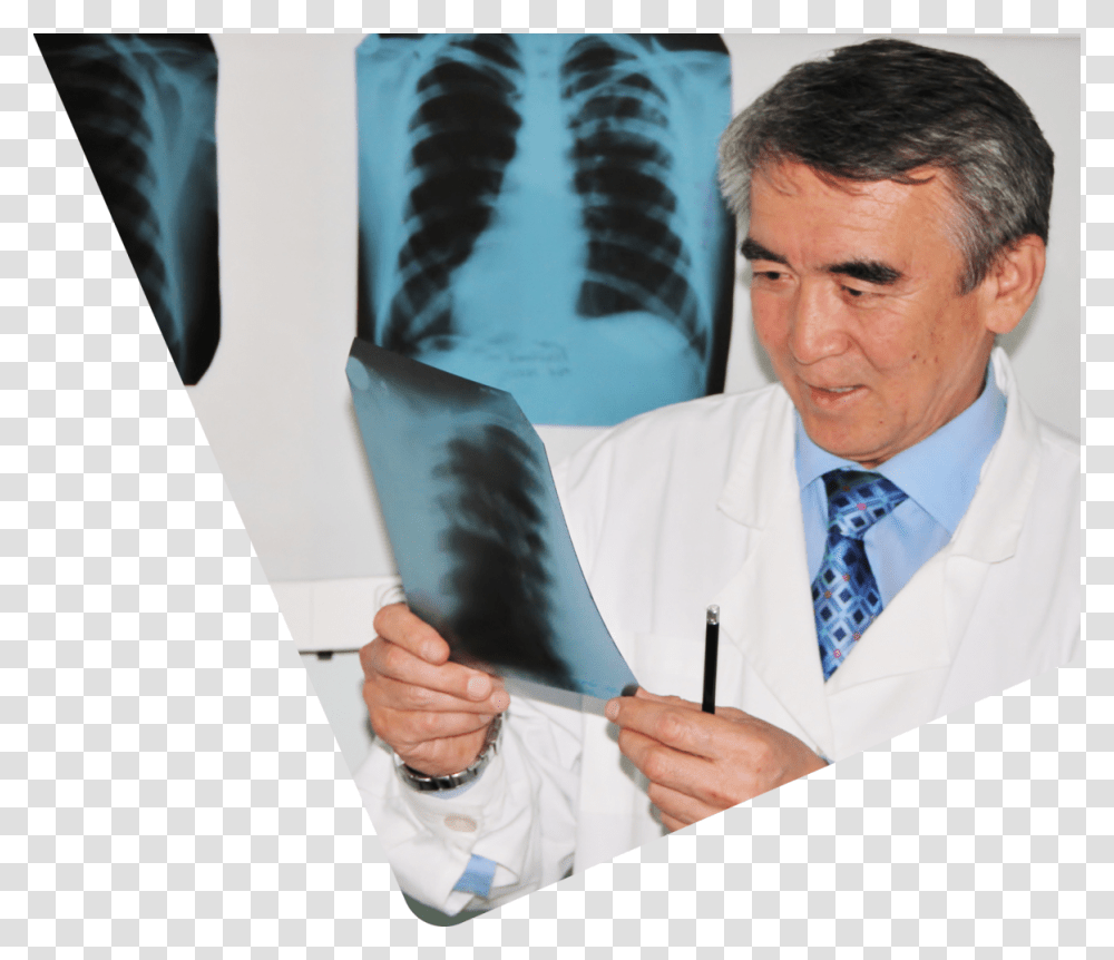 Medical Doctor With X Ray X Ray, Tie, Accessories, Accessory, Person Transparent Png
