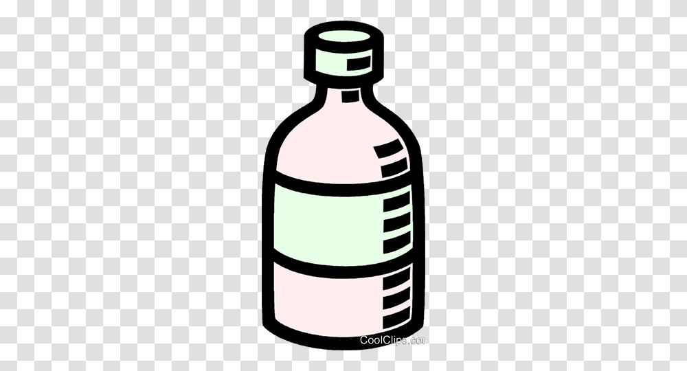 Medical Drugs Bottle Royalty Free Vector Clip Art Illustration, Beverage, Alcohol, Jug, Label Transparent Png
