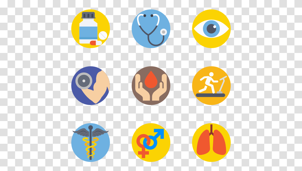 Medical Flat Icon, Number, Logo Transparent Png